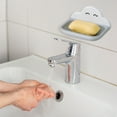 thumbnail image 2 of Dvkptbk Rack Hanger Soap Dish Punch- Wall-Mounted Soap Dish Rack Home Box Scrubbers, 2 of 2