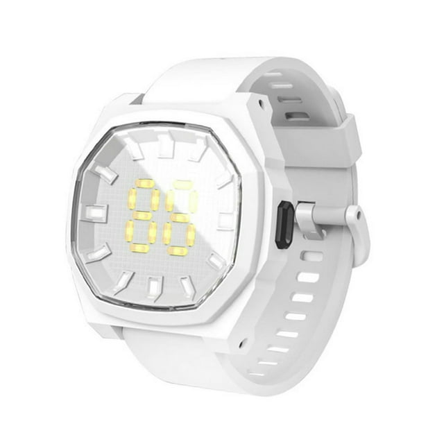 MesaSe F1 Electronic Watch Waterproof Decorative 3D LED Large Screen Fashion Children Rhombus LED Digital Watch for Outdoor