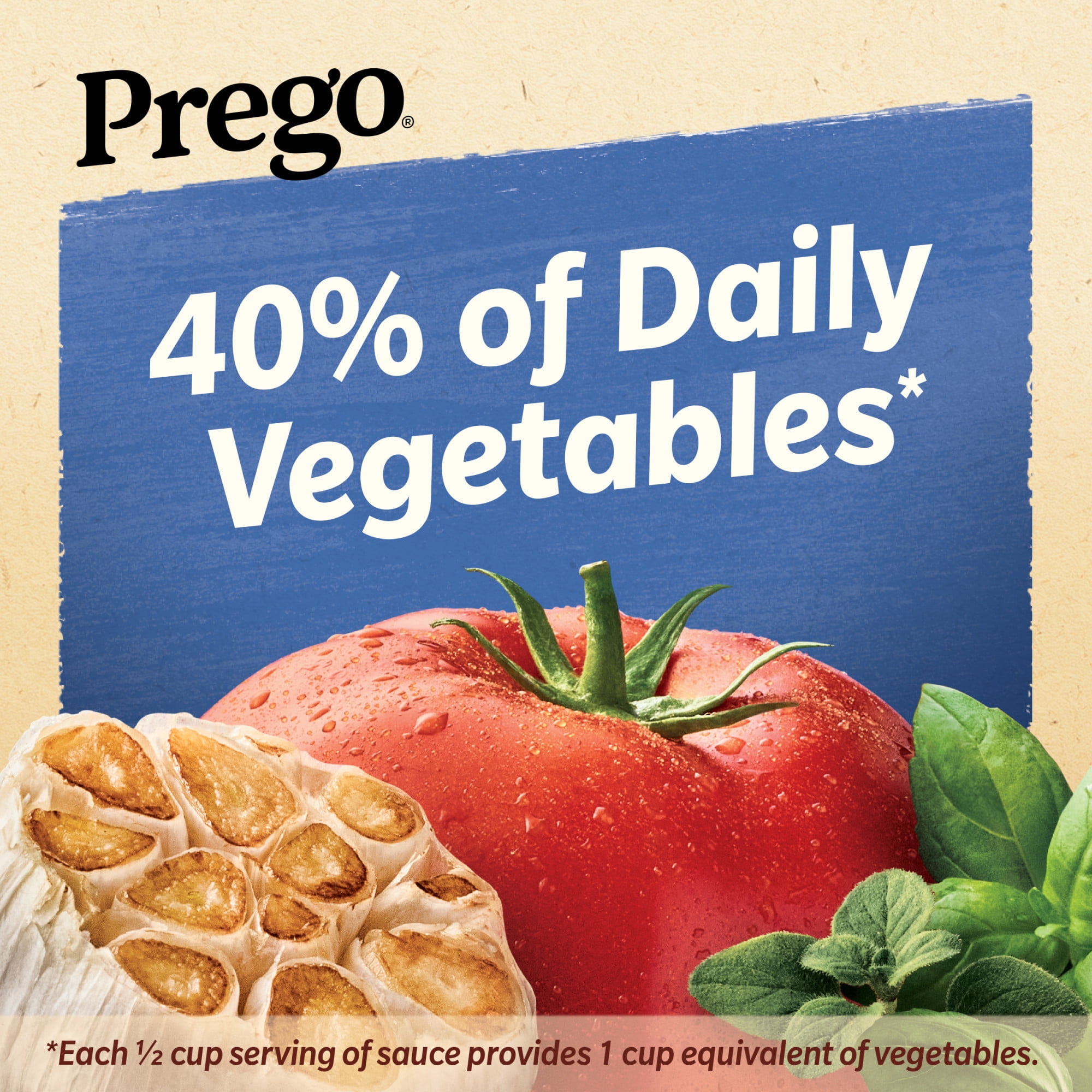 (3 pack) Prego Italian Tomato Pasta Sauce with Roasted Garlic & Herbs, 24 oz Jar