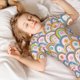 thumbnail image 5 of Balery Rainbow Flowers Conjunto de Pijama Infantil de Manga Corta con Estampado – Ropa de Dormir de Algodón Suave-Small, 5 of 6