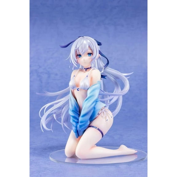 New KonoSuba Aqua 1/8 Character Anime Statue Figure Desktop Ornament Popular Decorations Fan Souvenirs Creative Gift Collection 16cm/6.3inches
