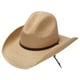 thumbnail image 1 of Sombrero Stetson Bryce de paja natural, ala ancha, talla XL, 1 of 1