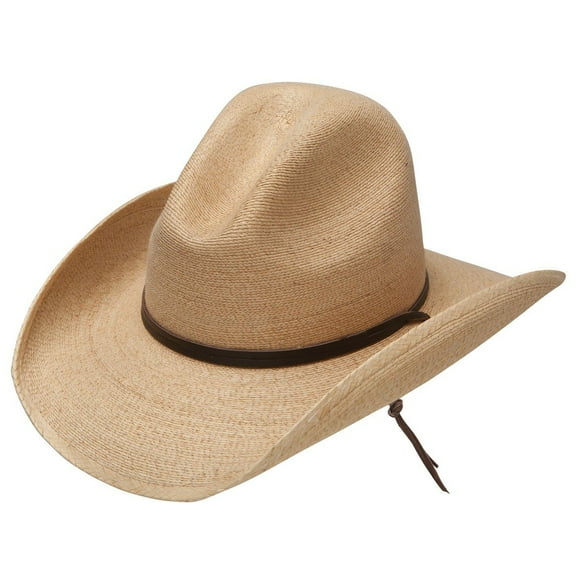 Sombrero Stetson Bryce de paja natural, ala ancha, talla XL