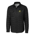 thumbnail image 2 of Men's-Cutter & Buck  Black Oregon Ducks Ranier Eco Insulated PrimaLoft Full-Snap Shacket, 2 of 3