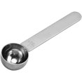 thumbnail image 1 of 2Pack Measuring Spoon, Household Scale Long Handle 304 Stainless Steel Spoon Kitchen Seasoning Spoon Powder Scoop Coffee, Sliver+Gold, 1 of 5