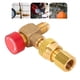 thumbnail image 1 of Válvula De Carga De Fluido De Enfriamiento, Adaptador De Fluido De Enfriamiento De Presión A Prueba De 55 Kg Multifuncional De 90 Grados Para R22 R32 R410, 1 of 7