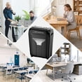 thumbnail image 5 of QUESTLEMON 12-Sheet Cross Cut Paper Shredder, 4.5Gal Home Office Shredders for Paper, Credit Card, Mail, Staples, with Jam-Proof System , P-4 Security Level, 5 of 10