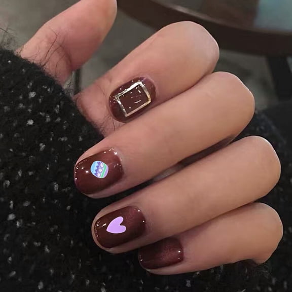 ORDDIART 2Boxes Manicure Decors Adorable Nail DIY Decors Assorted Color Polymer Clay Ornaments For Women Party Home Use