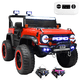thumbnail image 1 of Montable Electrico Camioneta 4x4 para Niños Bluetooth Luces Led Control Remoto Batería 12v - Rojo, 1 of 8