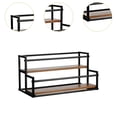 thumbnail image 6 of TISHITA Coffee Syrup Display Rack 2 Tier Rack for Countertop Coffee Bar Kitchen 43x23x21.2cm, 6 of 8