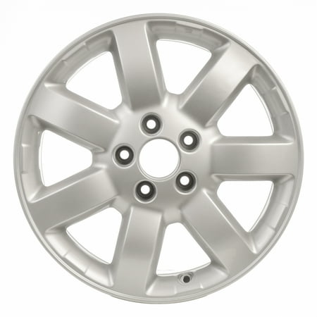 - 2007-2011 Honda CR-V 17x6.5 Aluminum Alloy Wheel, Rim Sparkle Silver Full Face Painted - 63928