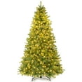 thumbnail image 1 of Gymax Pre-Lit 6' Artificial PVC Christmas Tree Hinged 560 LED Lights Metal Stand, 1 of 10