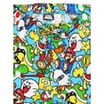 thumbnail image 7 of Super Mario Brothers Luigi Bowser Mens Button Fly Cotton Pajama Sleep Pants MF21595PT, 7 of 7