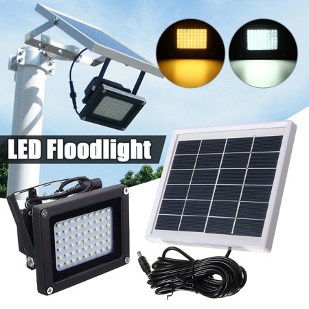 54 Led Solar Flood Light Sensor Lamp Wall Security Night 54 Led Solar Flood Light Sensor Lamp Wall Security Night Outdoor For Garden Pathway Driveway Dusk To Dawn