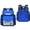 Blue, variant on WAYUTE Backpack for Kids Back to School Backpacks Large Capacity Daypack Pacthwork Color Waterproof for Children Durable Bookbag Casual School Activities