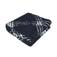 thumbnail image 3 of Horizontal Flannel Blanket Is Light Warm Soft Anti-Pilling Anti-Wrinkle Anti-Allergy And No Hair Loss For Bed And Sofa Camping Travel Argyle Plaid Blue_1, 3 of 8