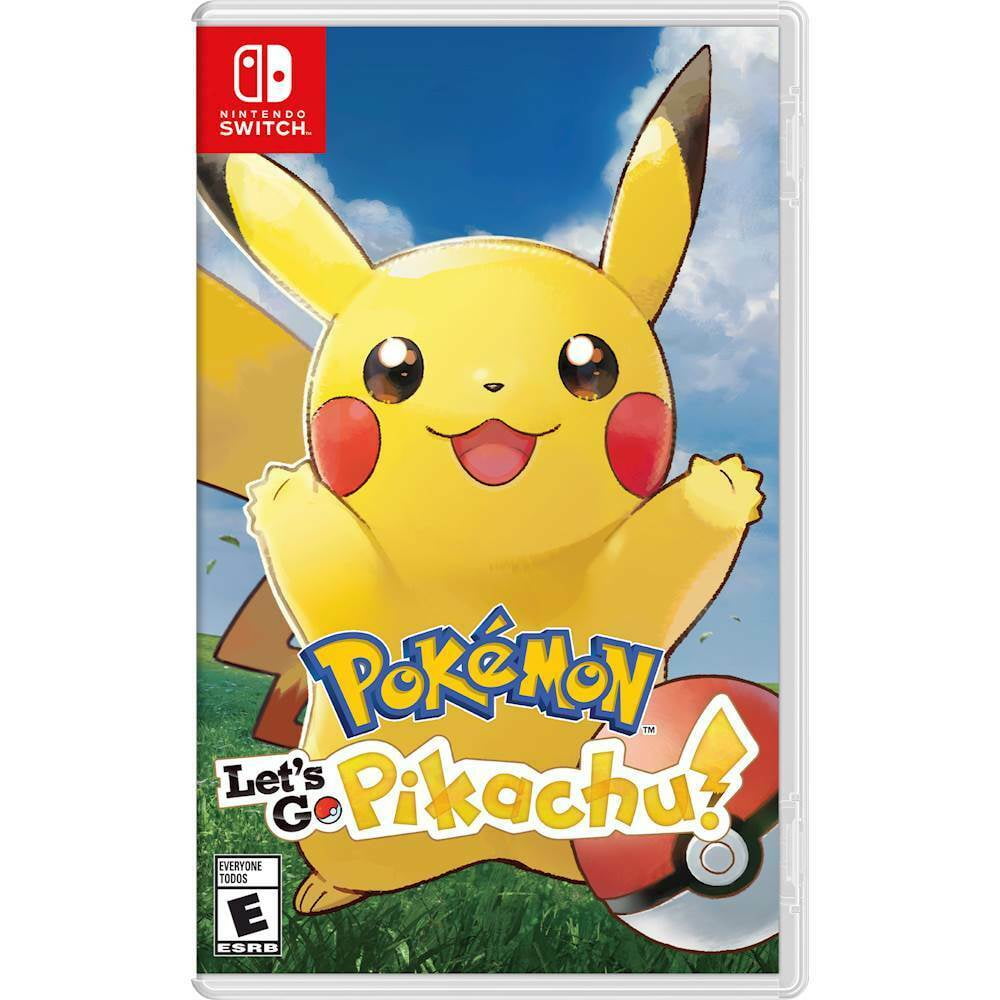 Switch ポケモンLet’s Go限定カラー Nintendo Switch Pokémon: Let's Go, Pikachu! Game - Region