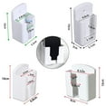 thumbnail image 3 of Universal White Air Conditioner Remote Control Holder Wall Mounted Box Storage, 3 of 4