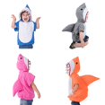 thumbnail image 2 of Disfraz de tiburón azul para bebés, disfraz de Halloween para niños, sudadera con capucha de tiburón multicolor para niños pequeños, nuevo disfraz de carnaval Purim 2022, 2 of 5