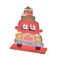thumbnail image 1 of Advancent DIY Navidad Calendario de Adviento Festival Año Nuevo escritorio cuenta regresiva ornamento Bar Café dormitorio decoración regalo Kits de decoración para fiestas Rojo, 1 of 6