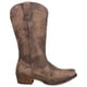 thumbnail image 1 of Bota ROPER Riley Bordada Punta Snip Media Caña Marrón, 1 of 5