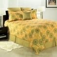 thumbnail image 2 of Malta floral comforter set Yellow Full 4 Piece, 2 of 2