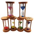 thumbnail image 3 of 6x temporizador de arena colorido cepillo de dientes reloj de arena reloj de arena temporizador para juegos centro de educación temprana estudio de yo Macarena Temporizador de arena, 3 of 8