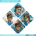 thumbnail image 6 of 2 Pack Anti-Fog Anti-UV Wide View Swimming Goggles for Kids 3-14, 6 of 6