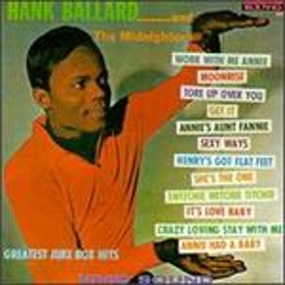 Pre-Owned This rock & roll Hall Of Famer had a tremendous impact on the R&B trends of the '50s and '60s, and consequently on rock & roll, Motown, and even newer, funkier styles of jazz. The composer of "The Twist" and many other now-classic hits, Hank Ballard had a career often overshadowed by those whom he had influenced; both James Brown and Chubby Checker notably borrowed from Ballard's innovations.<BR>On GREATEST HITS, we hear why Brown and Checker became enamored of this former Ford assembly line worker's style. There's a hard gospel edge and intense, passionate singing on all 12 tracks, and 1953's "Get It," replete with the little "ouwww's" that are now associated most often with James Brown, is a prime example of Ballard's bluesy, Southern-fried attitude. Other titles of note include Ballard's series of "Annie" songs: "Work with Me Annie," "Annie Had a Baby" and "Annie's Aunt Fannie". This collection of ballads and blues shuffles is a window into the true history of R&B.