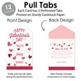 thumbnail image 3 of Big Dot of Happiness Happy Galentine's Day - Valentine's Day Party Game Pickle Cards - Truth, Dare, Share Pull Tabs - Set of 12, 3 of 5