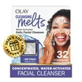 thumbnail image 2 of Olay Face Wash Melts Retinol 32 count Face Wash, 2 of 11