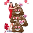 thumbnail image 3 of PMU 4 Pieces 31 Inches Valentine's Day Balloons,Huge Poop Balloons, Love Balloons for Special Events, You're Stinkin Cute Balloon Photo Props Party Decoration and Accessories (4/Pkg), 3 of 7