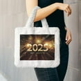 thumbnail image 6 of Cauagu Happy New Year 2025 Pattern Women's Plush Tote Bag,Soft Underarm Bag Ladies Fluffy Shoulder Bag Plush Handbag Women Furry Tote Bag for Autumn and Winter, 6 of 7