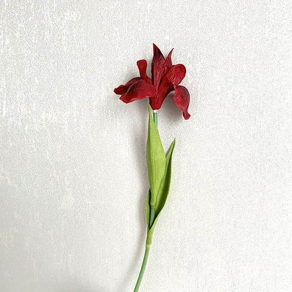 Artificial Iris Flowers Fake Silk Plant Artificial Flower Home Wedding Party Decoration Festive And Party Supplies