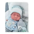 thumbnail image 5 of Realistic Reborn Dolls Levi - 18 Inch Lifelike Sleeping Baby Boy That Look Real Soft Cloth Body Newborn Baby Dolls Poseable Advanced Painted with Gift Box Set for Kids Age 3+, 5 of 5