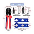 thumbnail image 4 of Solar Crimpzange Tool Set For 2.5/4/6mm Solar Pv Cable, 5 Pairs Of Solar Cable Plugs, 9 Pairs Of S, 4 of 5