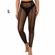 thumbnail image 2 of Guardurnaity Medias de rejilla, medias de tela, ajuste ceñido, transpirables, súper elásticas, elegantes y hermosas para todo tipo de cuerpo. Prendas para la parte inferior del cuerpo negro S, 2 of 6