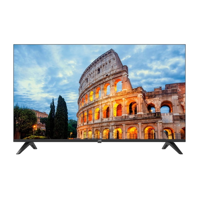 Refurbished JVC 40 in FHD Roku Smart TV, Frameless Bezel, LED Display, 1080p Full HD, 3 HDMI Inputs, LT-40EC4257