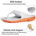 thumbnail image 2 of Ecetana Flip Flops for Men Thong Sandals Thick Cushion Non Slip Pool Shower Sandals, 2 of 5