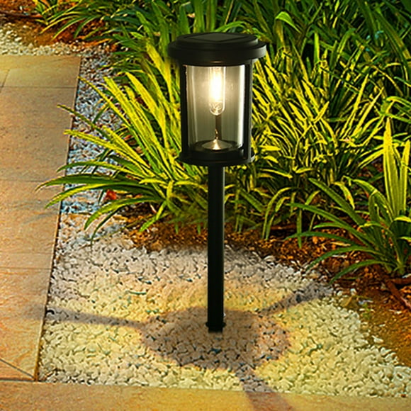 LSLJS Solar Street Light - Solar Street Light Outdoor IP54 Auto On/Off, Garden Light Solar Powered 6-10 Hours, Intelligent Light Control, Patio Sidewalk Wa, Solar Light