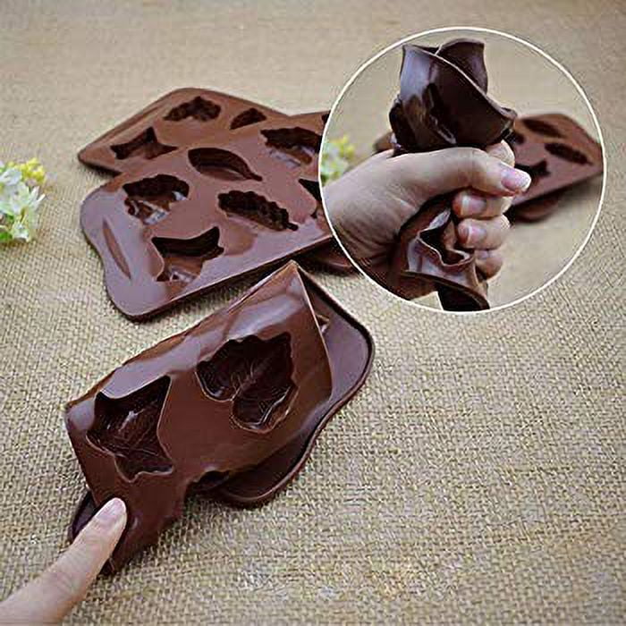 STARUBY Silicone Molds Non-stick Chocolate Candy Mold,Soap Molds,Silicone  Baking mold Making Kit, Set of 3 Forest Theme with Different Shapes  Animals,Lovely & Fun for Kids