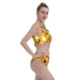 thumbnail image 4 of Kdxio Happy Halloween 3 for Womens High Waisted Bikini Top Sports Style Two Piece Bathing Suits, 4 of 7