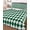 Green, variant on Twin Quilt Bedding Set, Grey Plaid Reversible Summer Quilt 3 Pieces, Modern Minimalist Geometric Gingham Checkered Lightweight Bedspreads Coverlets with 2 Pillow Shams for All Seasons