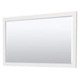 thumbnail image 5 of Wyndham Collection Miranda 66" Marble Double Bathroom Vanity in White/Gold, 5 of 7