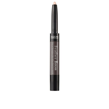 Physicians Formula Eye Booster Feather Brow Fiber & Highlighter Duo, Black Brown