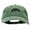 Dark Green, variant on Taco Taco Embroidered Washed Solid Pigment Dyed Cotton Twill Brass Buckle Cap - White OSFM