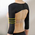 thumbnail image 7 of outfmvch womens arm shaper upper arm shaper figure shaper sleeve arm sleeves shake butterfly sleeve shoulder protector post compression posture hunchback corrector top, 7 of 7