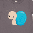 thumbnail image 4 of Inktastic Adorable Blue Snail Boys or Girls Toddler T-Shirt, 4 of 5