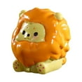thumbnail image 2 of Sunjoy Tech Lion Statue Handmade Resin Mini Cute Animal Miniature Sculpture Ornaments Photography Prop, 2 of 8