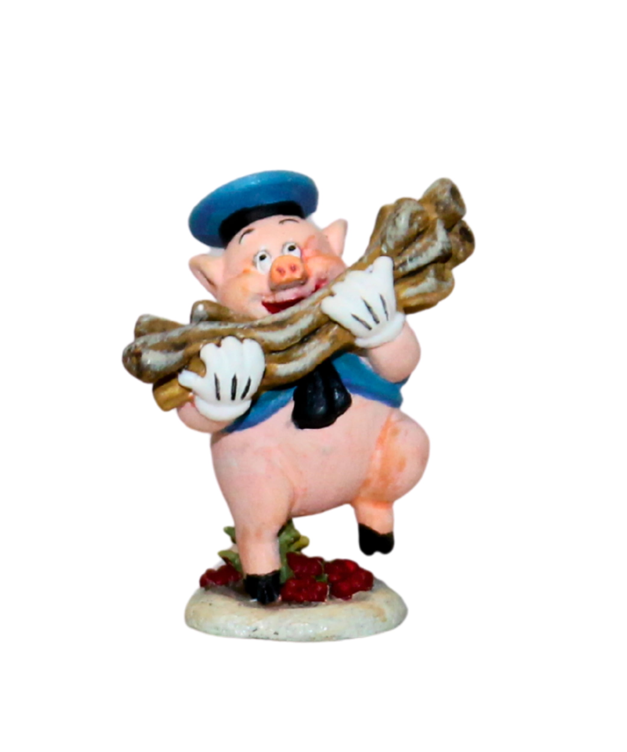 Open Box WDCC Figurine - Fiddler Pig (Miniature) - Disney's The Three ...